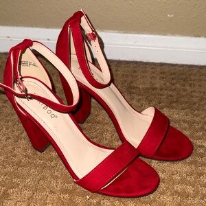 BAMBOO Scarlet Women's Heeled Sandals